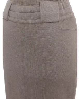 Alaïa Pre-Owned 1980年代 ペンシルミディスカート - サムネイル3