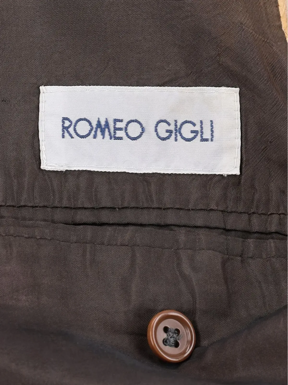 Romeo Gigli Pre-Owned シングルブレストブレザー - 画像3