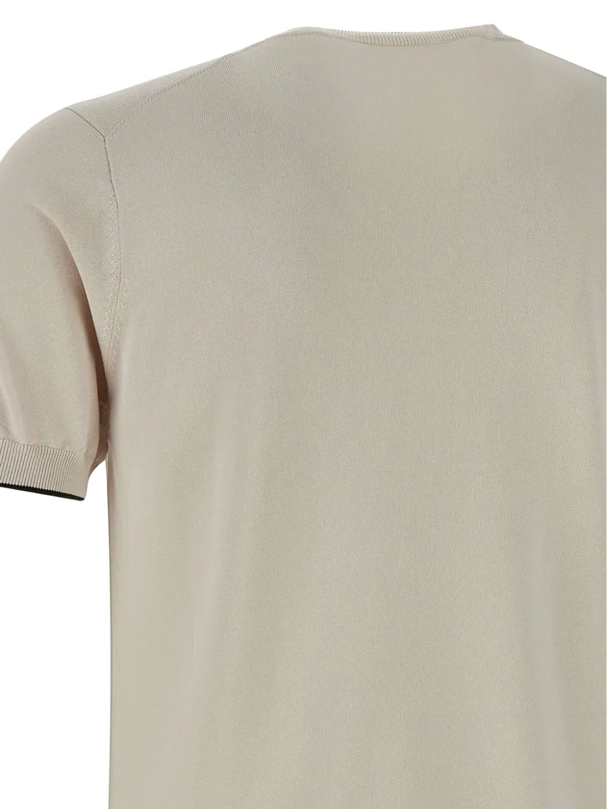 Kangra リブ編みクルーネックTシャツ - 画像4