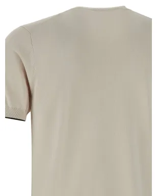 Kangra リブ編みクルーネックTシャツ - サムネイル4