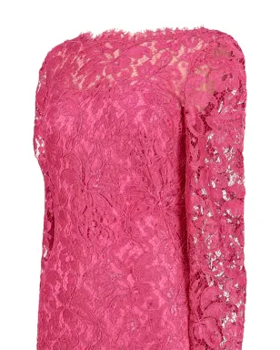 PUCCI Pre-Owned 刺繍入りレースドレス - ピンク - サムネイル2