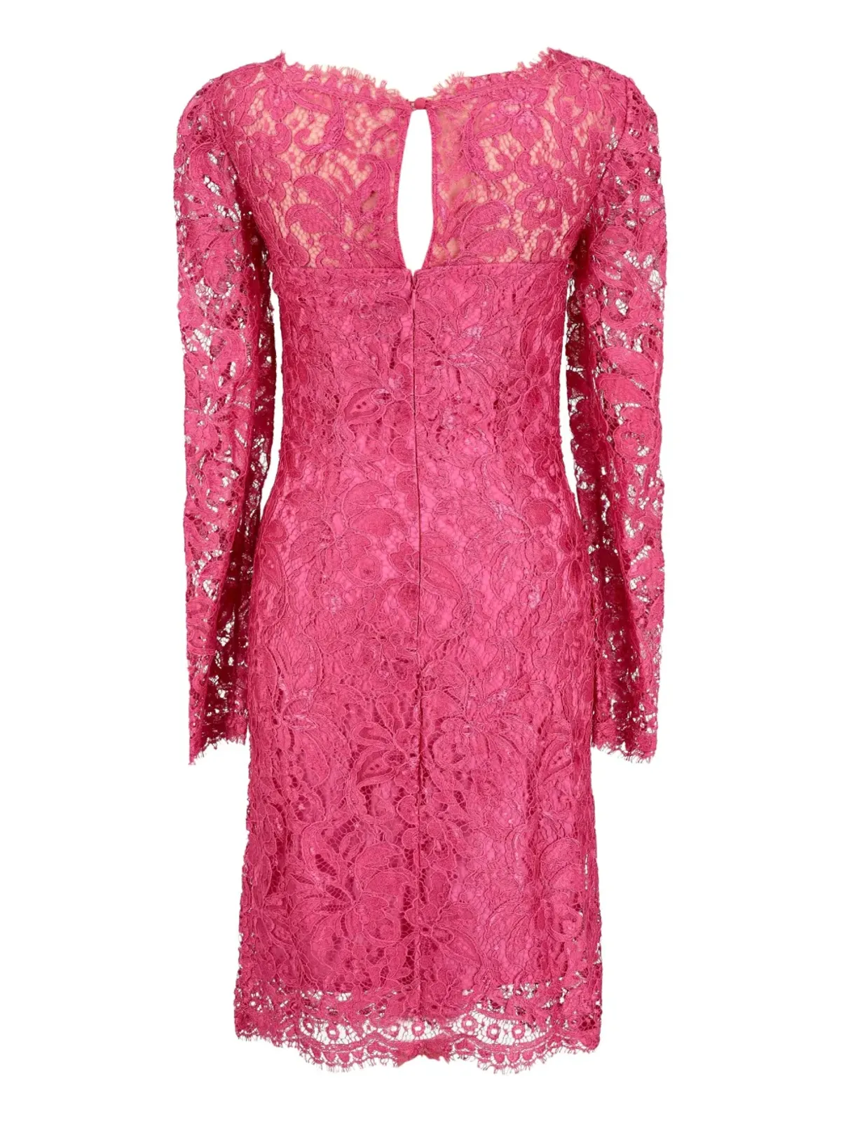 PUCCI Pre-Owned 刺繍入りレースドレス - ピンク - 画像4