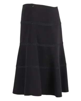 Alaïa Pre-Owned ウールミディスカート - サムネイル2