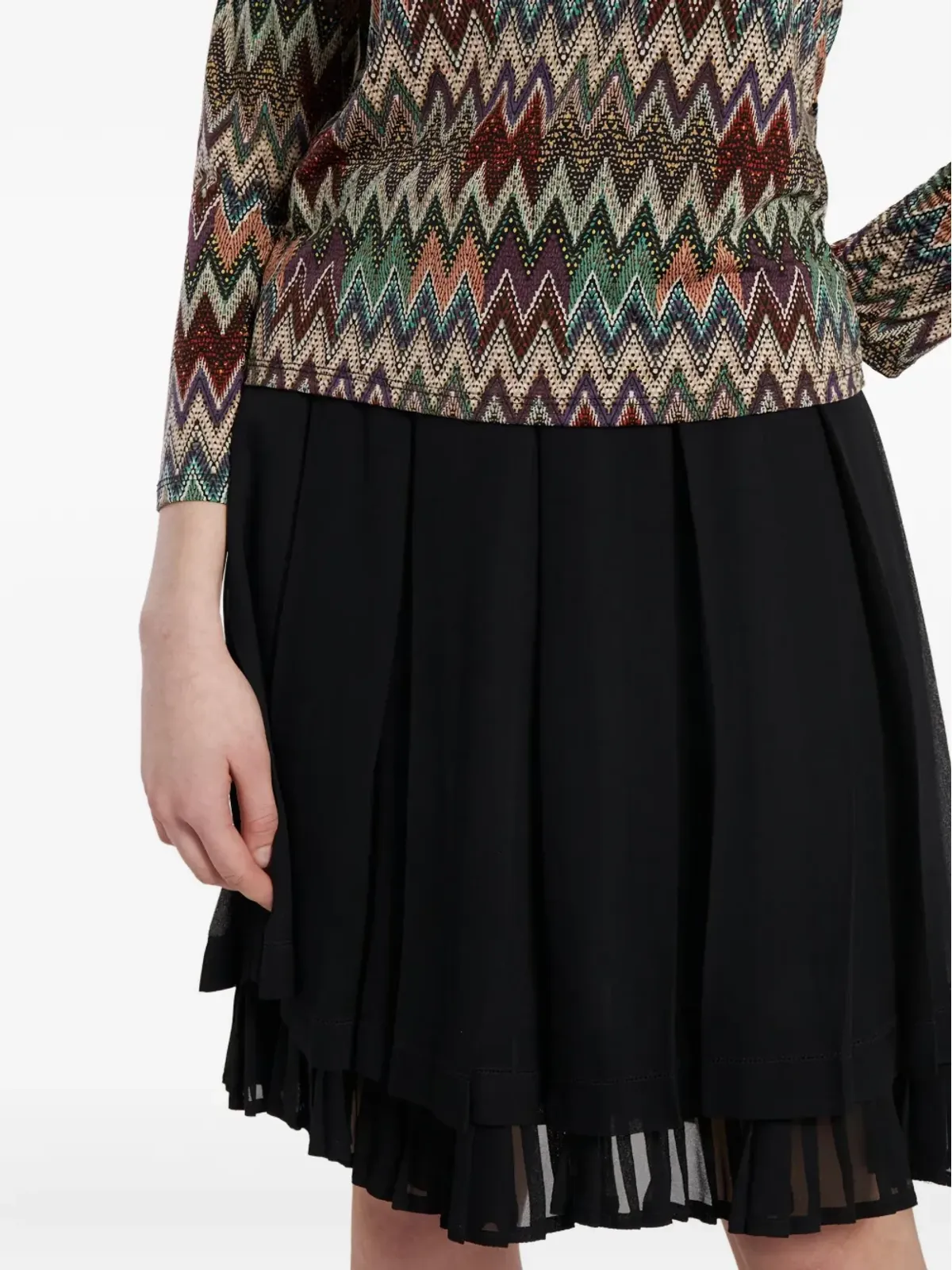 Sportmax Vintage プリーツスカート - 画像4