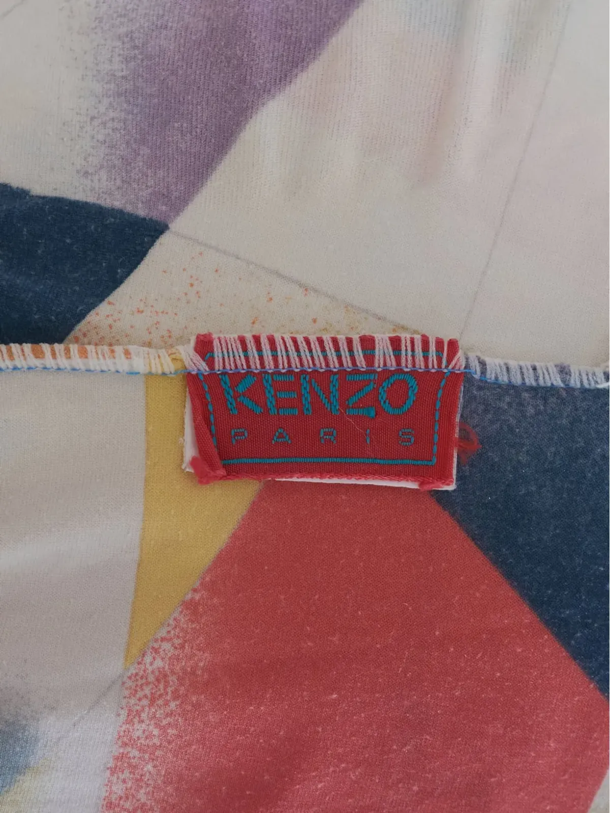 Kenzo Pre-Owned アブストラクトプリント水着 - 画像2
