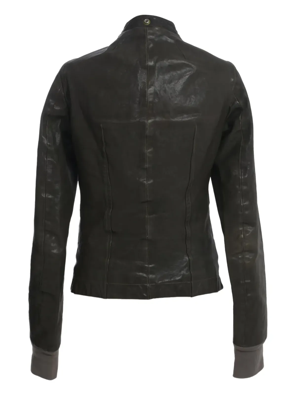 Rick Owens Vintage ジップアップレザージャケット - 画像2