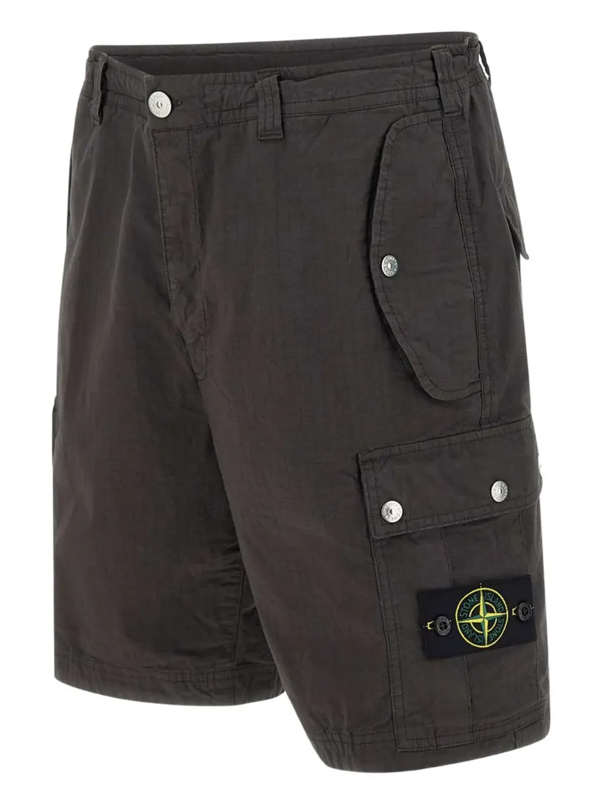 Stone Island リップストップカーゴショーツ - ブラウン - 画像3