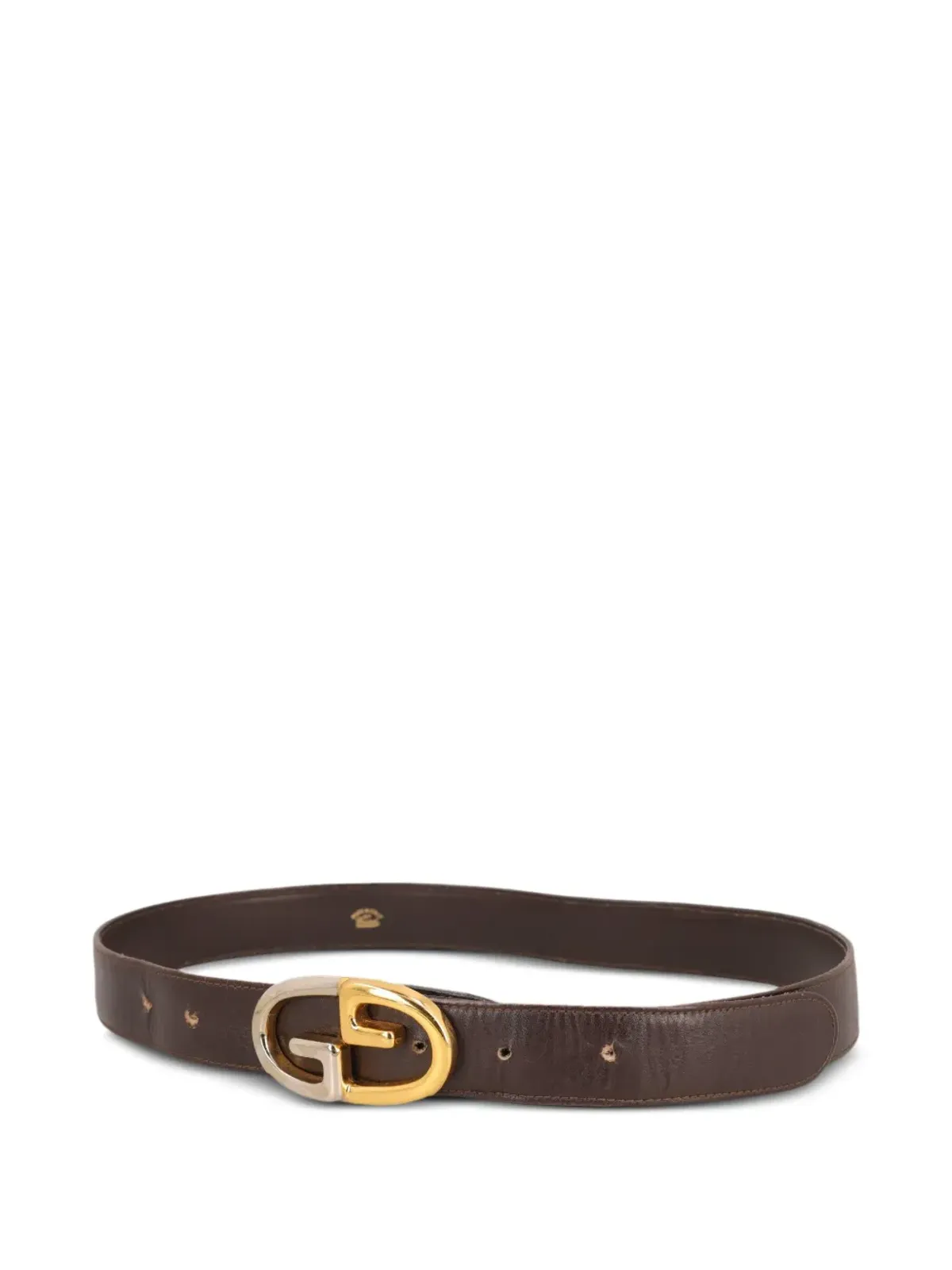Gucci ビンテージ インターロッキングG ベルト ブラウン - 画像5