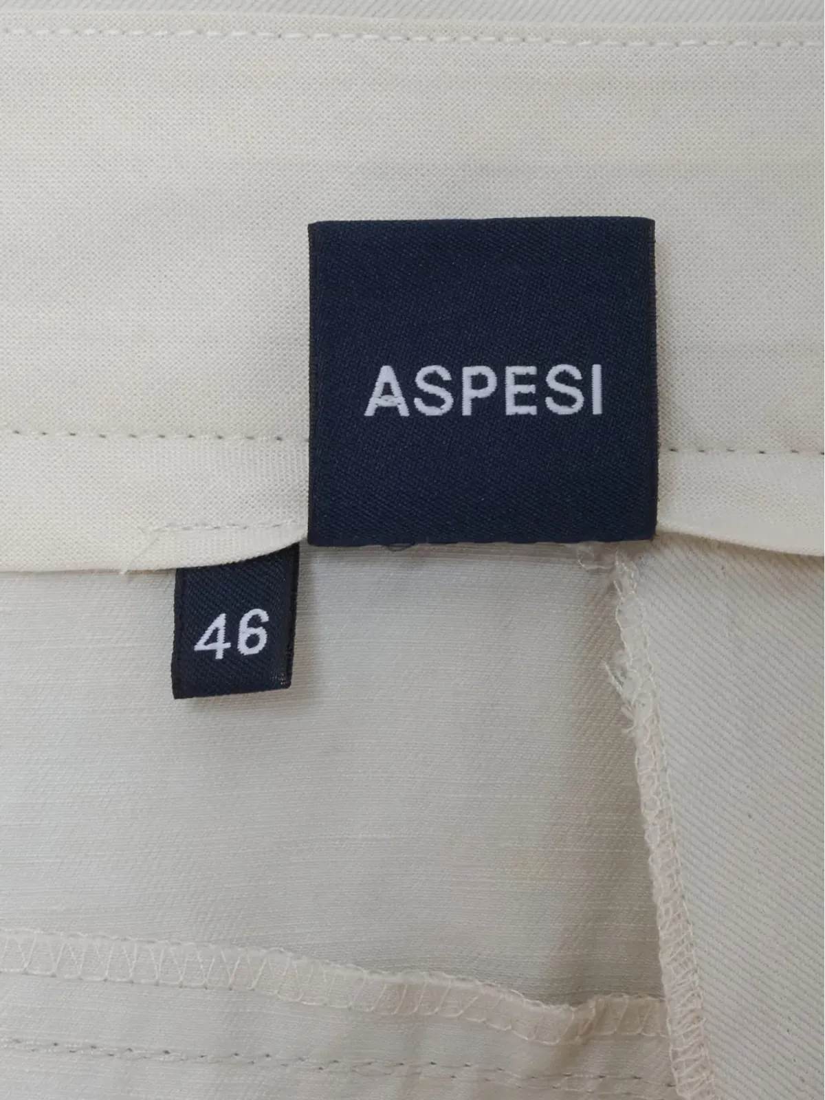Aspesi Vintage ビンテージ テーラードパンツ - White - 画像4