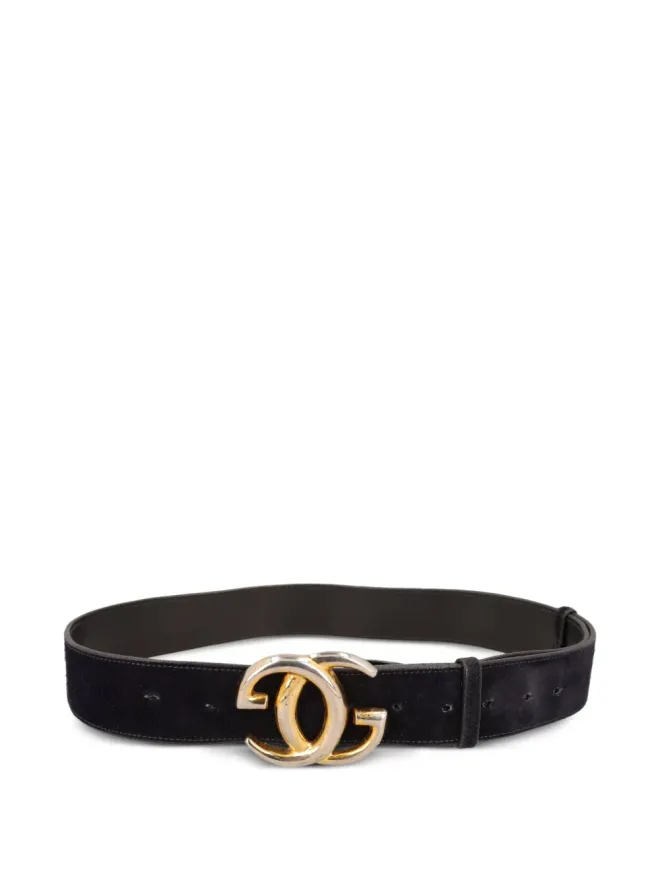 Gucci Pre-Owned Gucci ビンテージ スエードバックルベルトの商品画像