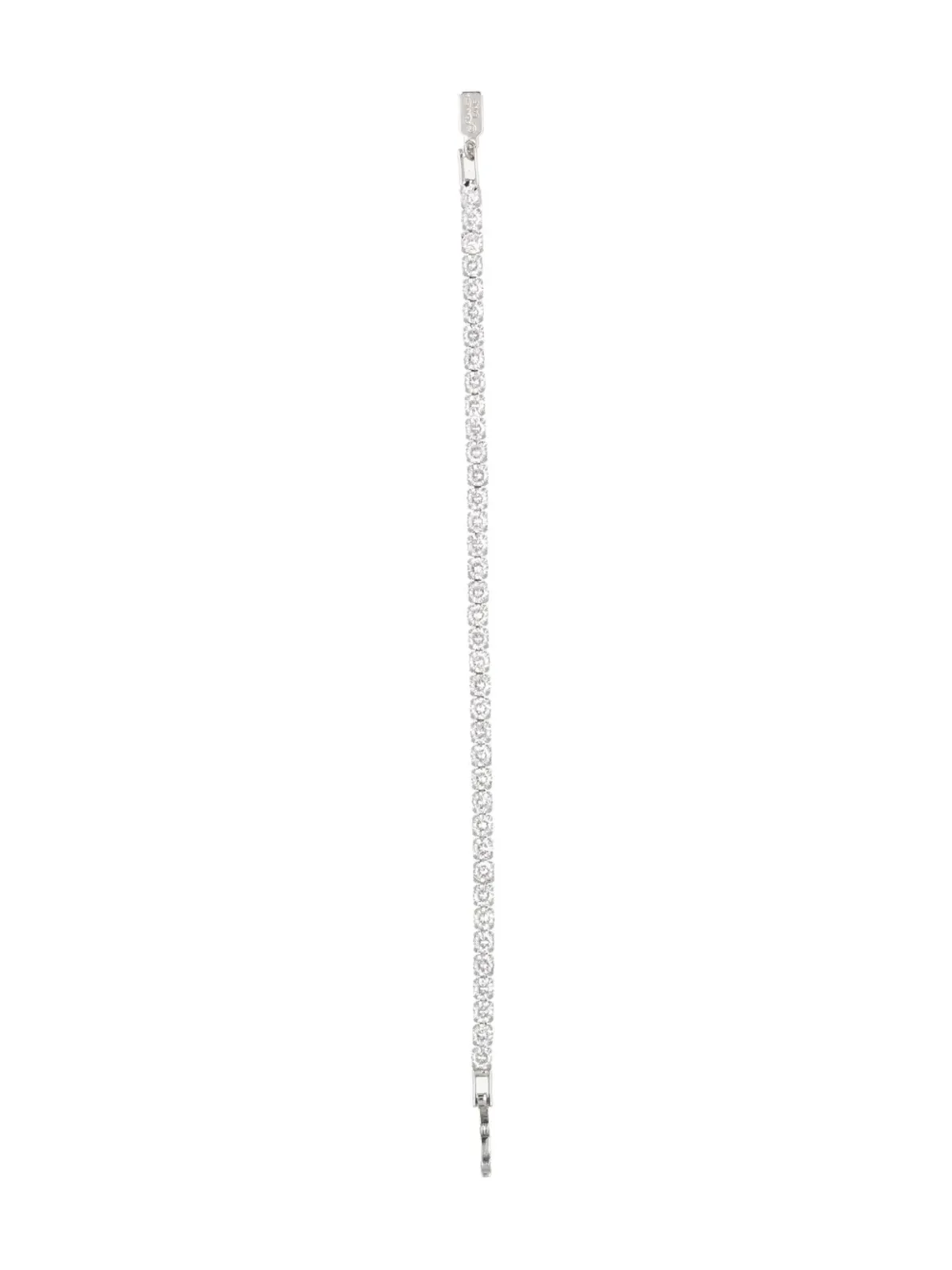 Kenneth Jay Lane Vintage pre-owned rhinestone-embellished tennis bracelet - Silver - 画像3