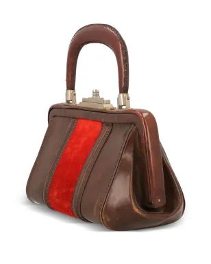Roberta di Camerino Pre-Owned Bagonghi レザー バッグ ブラウン - サムネイル5