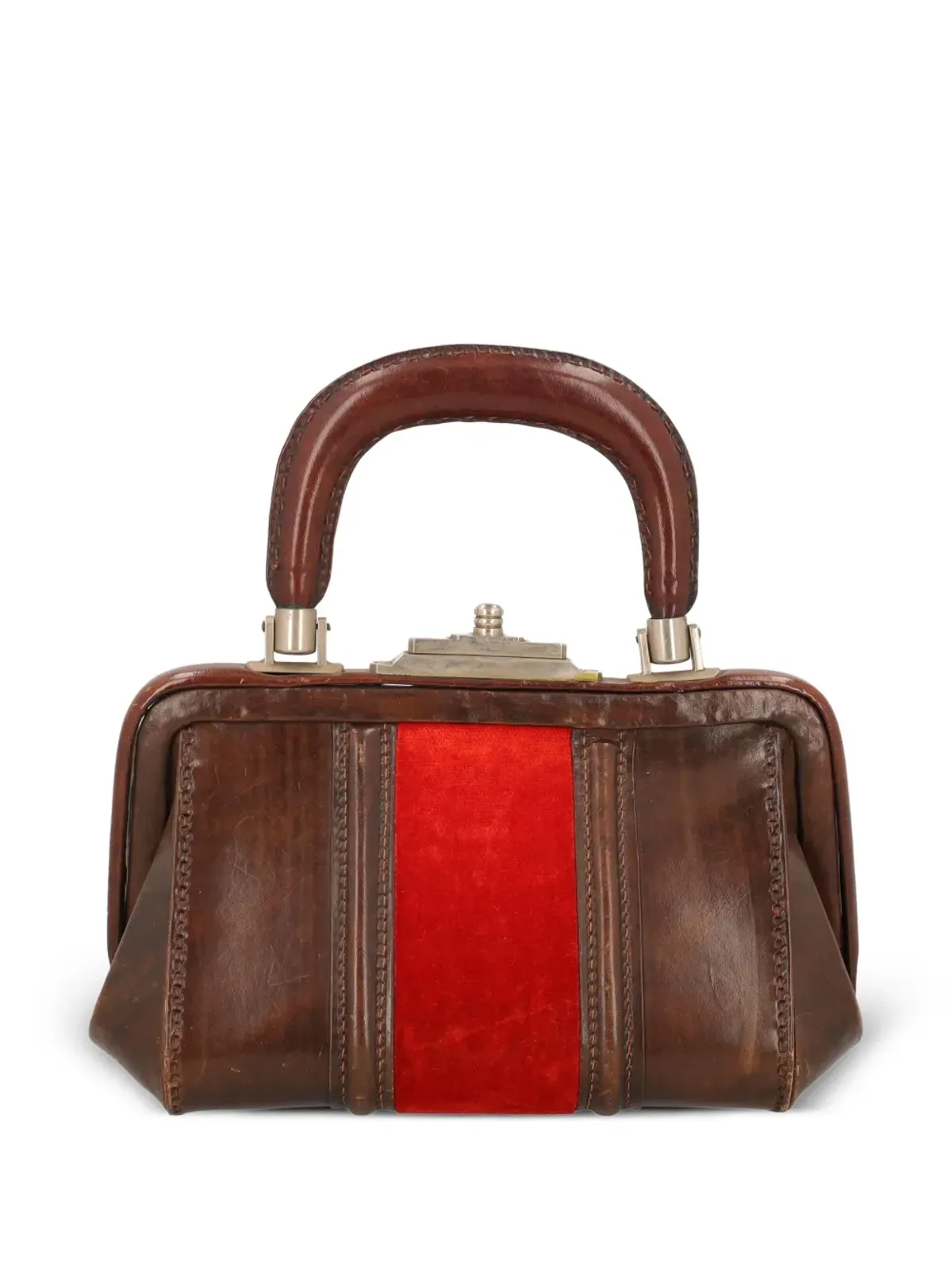 Roberta di Camerino Pre-Owned Bagonghi レザー バッグ ブラウン - 画像2