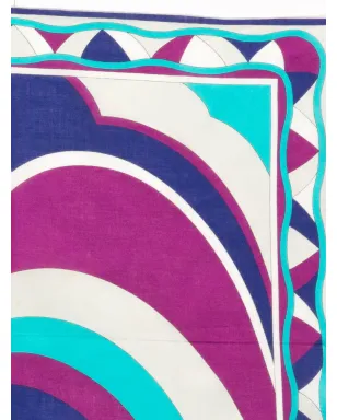 PUCCI Pre-Owned コットン スカーフ ブルー - サムネイル3