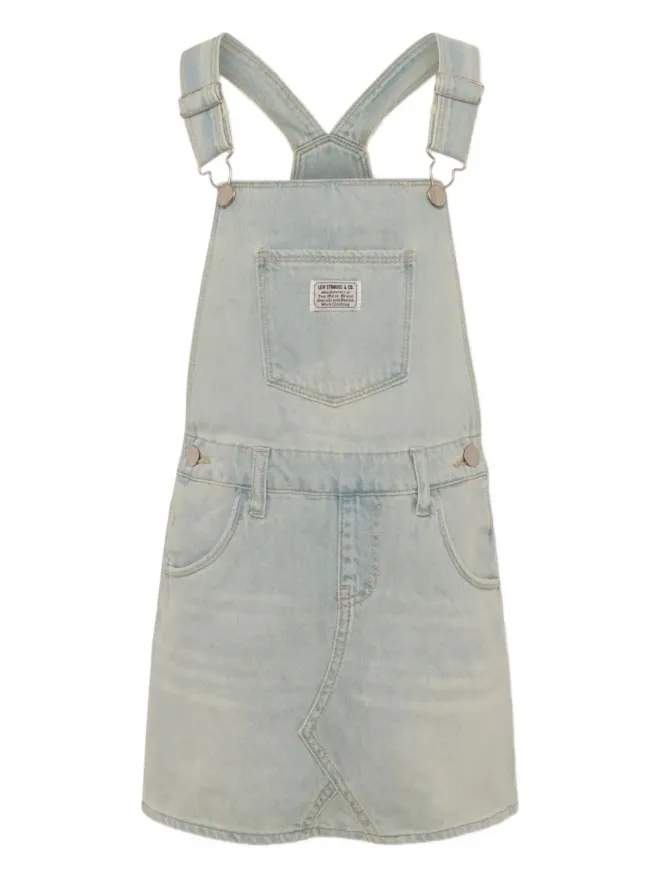 Levi's Kids Levi's Kids ロゴアップリケ デニム プレイスーツの商品画像