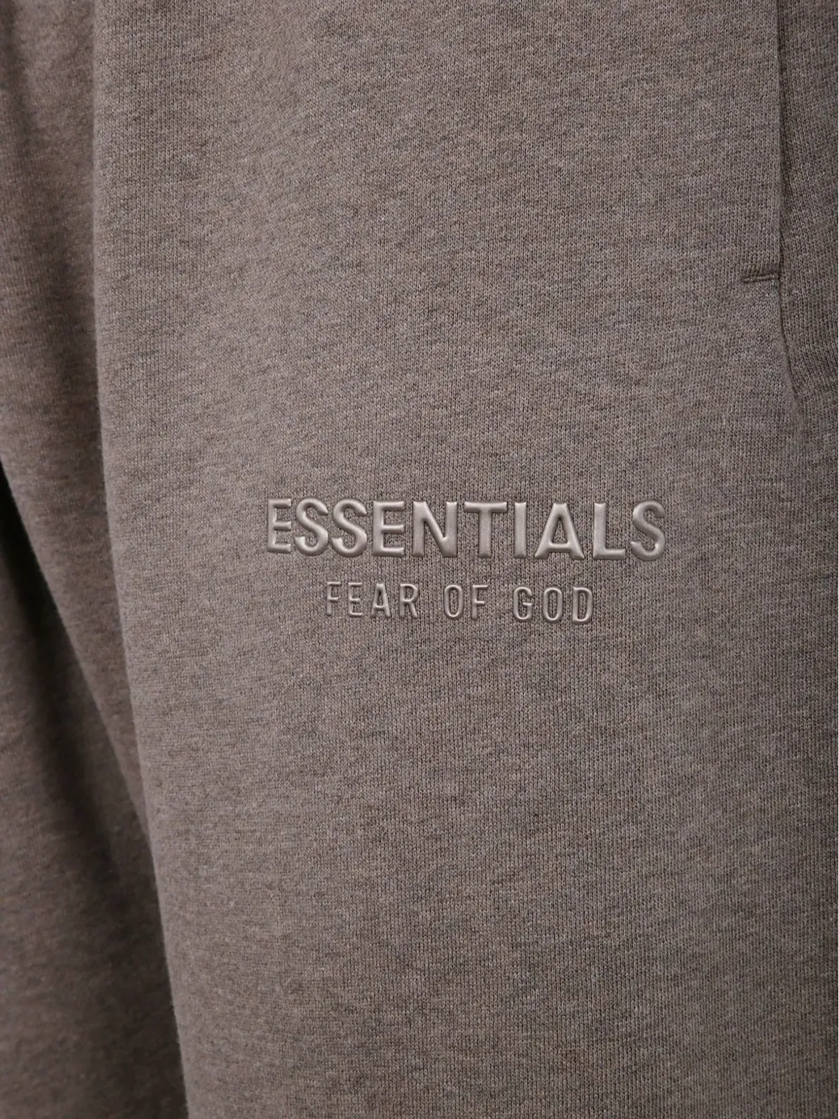 FEAR OF GOD ESSENTIALS ゴム入りドローコード付きトラックパンツ - ブラウン - 画像3