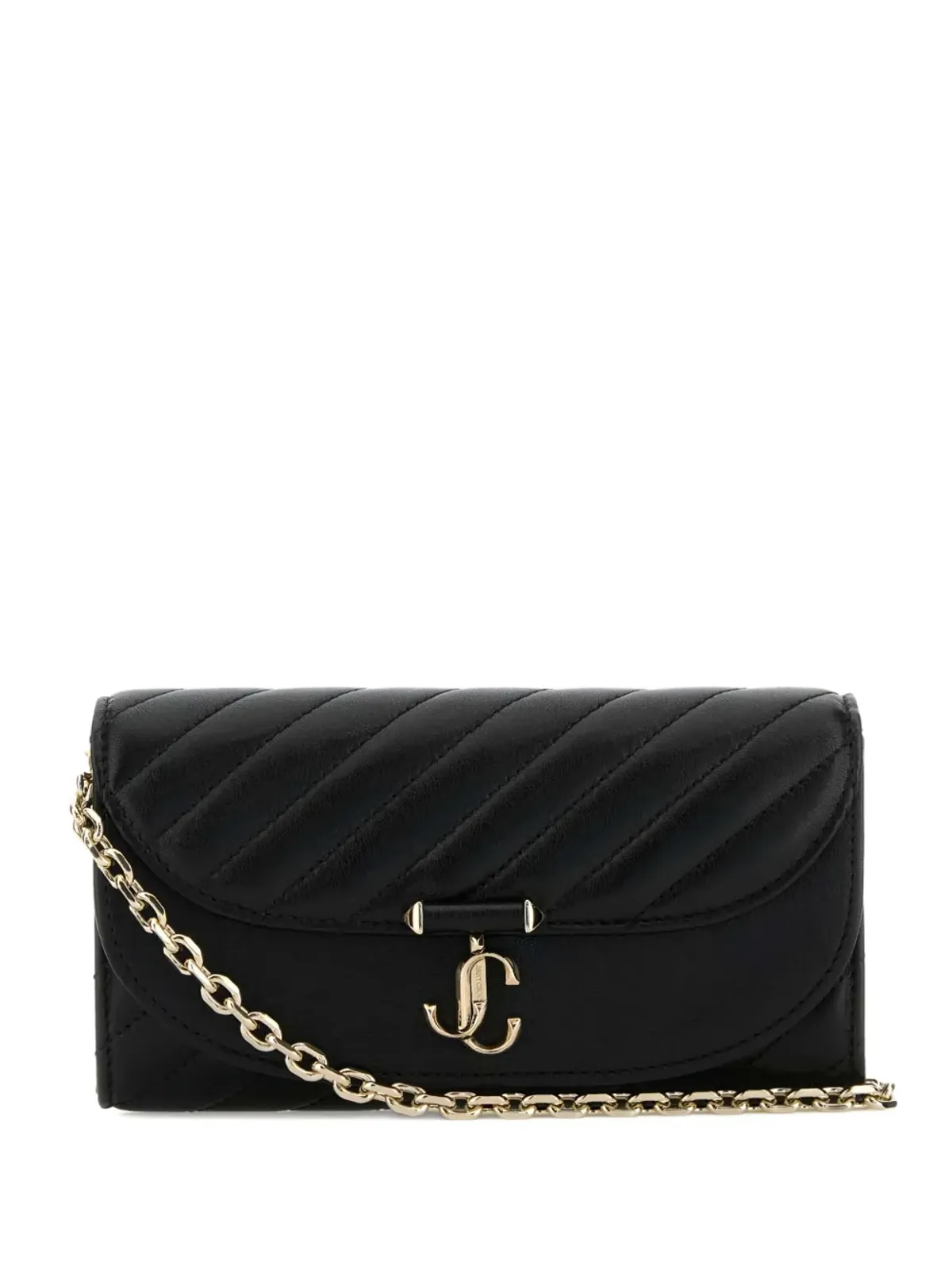 Jimmy Choo Curve キルテッドチェーンストラップ ショルダーバッグ - 画像1