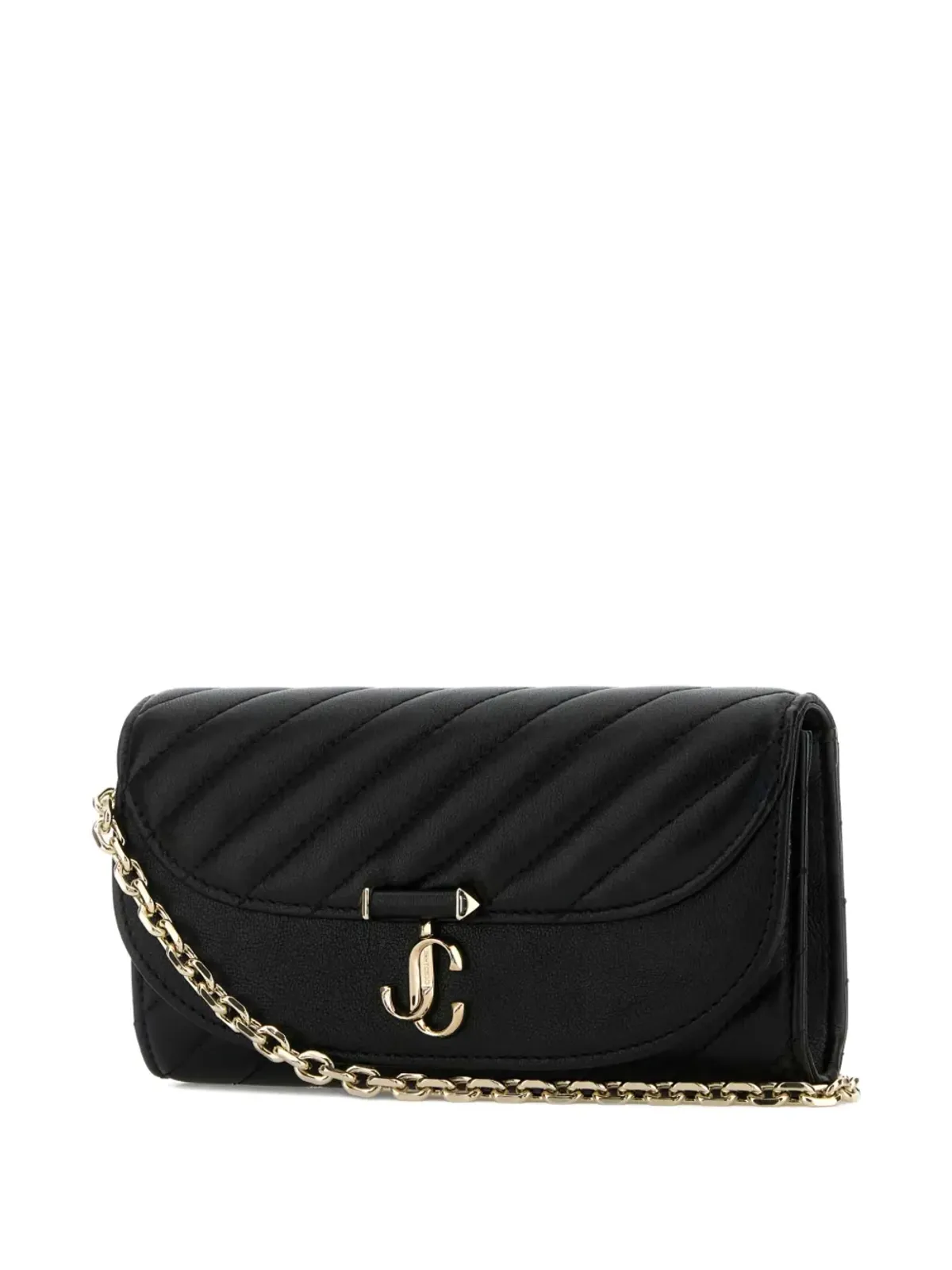 Jimmy Choo Curve キルテッドチェーンストラップ ショルダーバッグ - 画像3