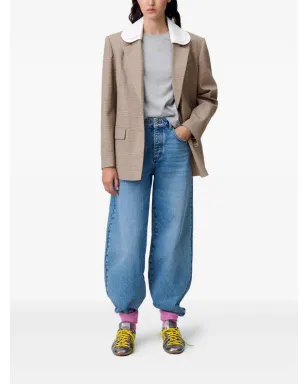 Claudie Pierlot チェック柄 テーラードブレザー - サムネイル2