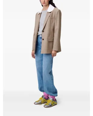 Claudie Pierlot チェック柄 テーラードブレザー - サムネイル3