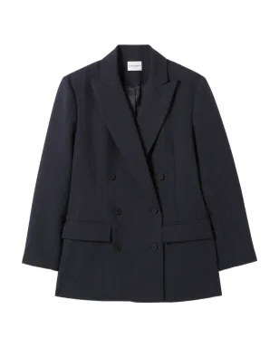 Claudie Pierlot ピンストライプ ダブルブレスト ブレザー - サムネイル1