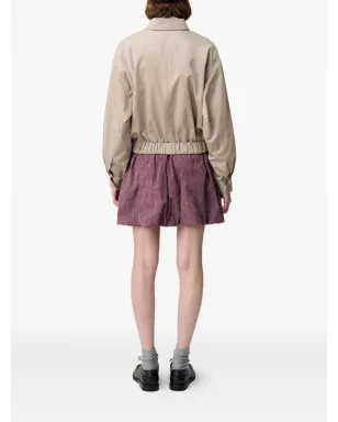 Claudie Pierlot ロゴ刺繍ジップアップジャケット - サムネイル4