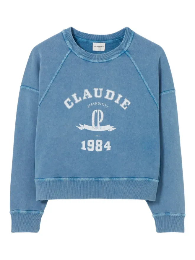 Claudie Pierlot Claudie Pierlot ロゴプリントスウェットシャツの商品画像