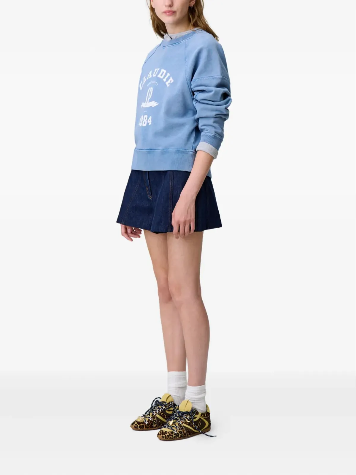 Claudie Pierlot ロゴプリントスウェットシャツ - 画像3