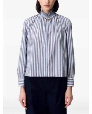 Claudie Pierlot ストライプコットン・トップス - サムネイル5