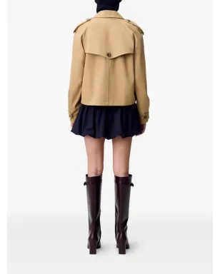 Claudie Pierlot クロップドトレンチジャケット - サムネイル5