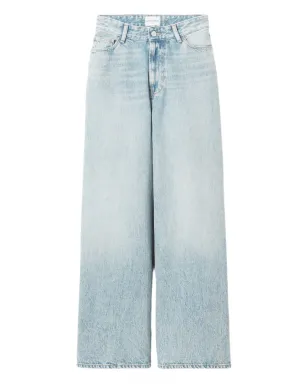 Claudie Pierlot ワイドレッグデニムジーンズ - ブルー - サムネイル1