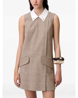 Claudie Pierlot ミニチェック柄ドレス - サムネイル5