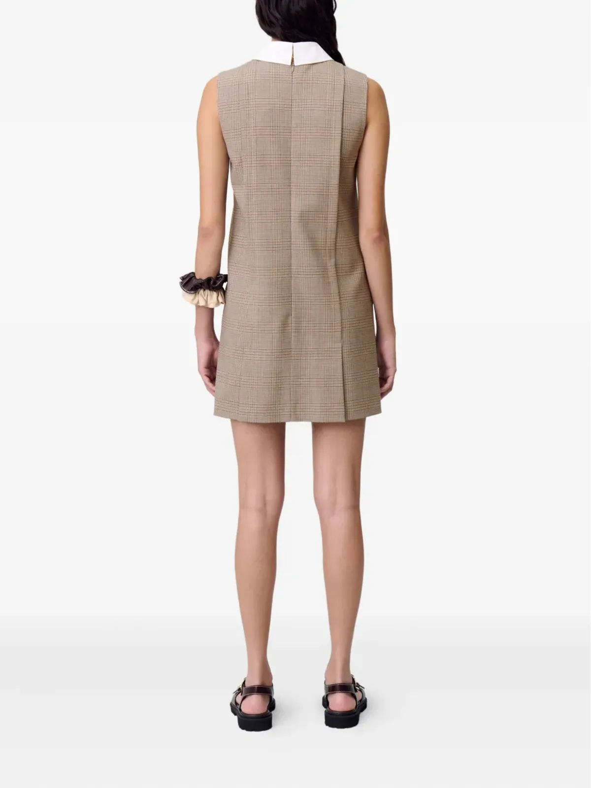 Claudie Pierlot ミニチェック柄ドレス - 画像4