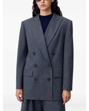 Claudie Pierlot ダブルブレスト テーラードブレザー - サムネイル5