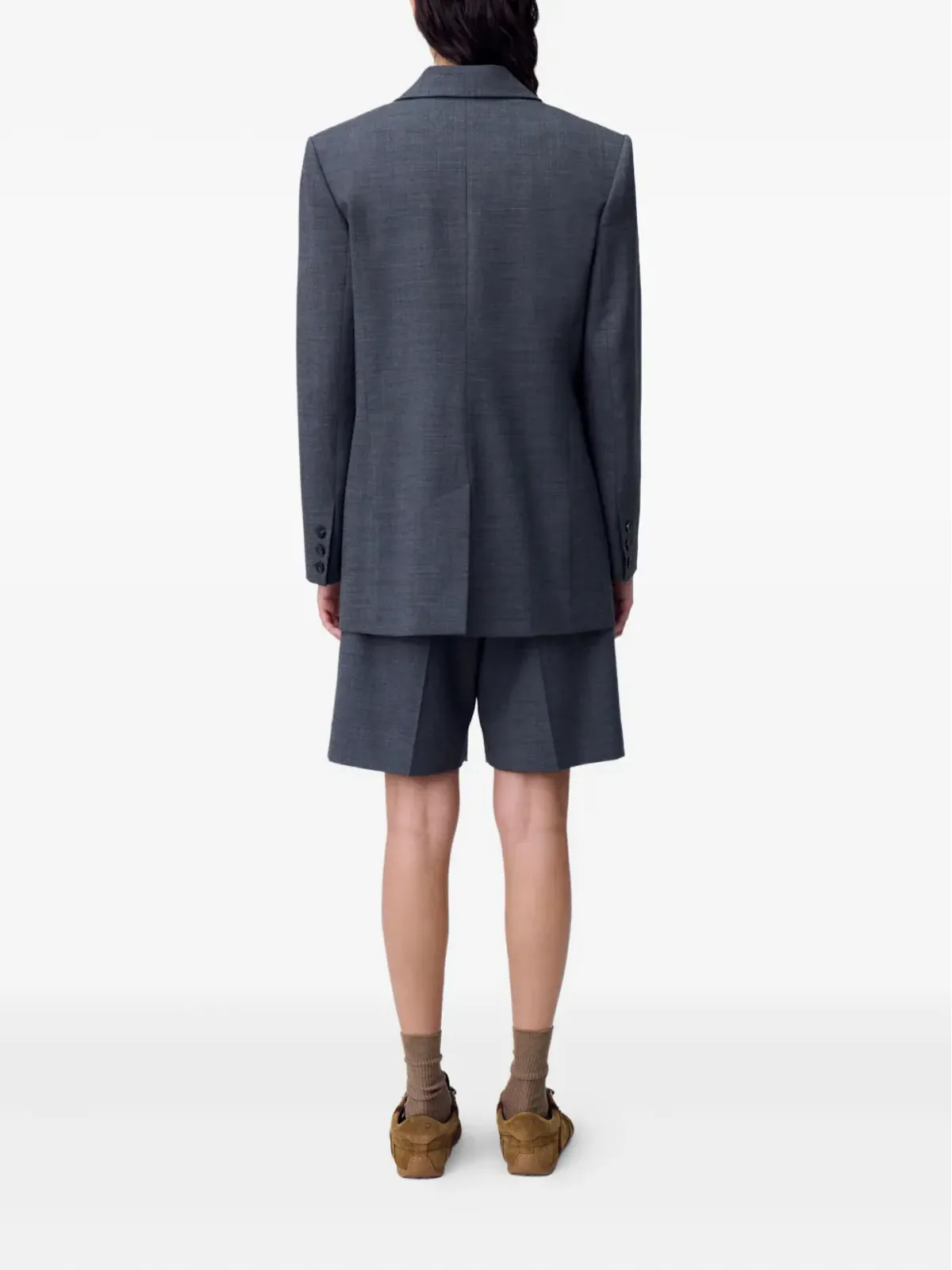 Claudie Pierlot ダブルブレスト テーラードブレザー - 画像4