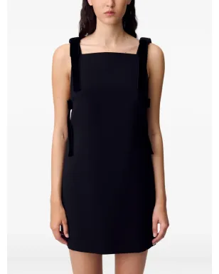 Claudie Pierlot ベルベットトリムスクエアネックミニドレス - サムネイル5