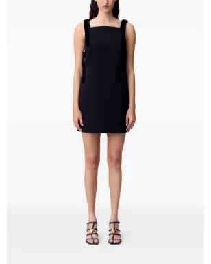 Claudie Pierlot ベルベットトリムスクエアネックミニドレス - サムネイル2