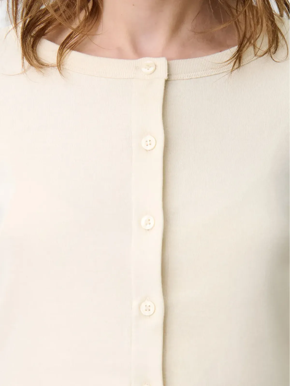 Claudie Pierlot ボタンフロント長袖セーター - 画像5
