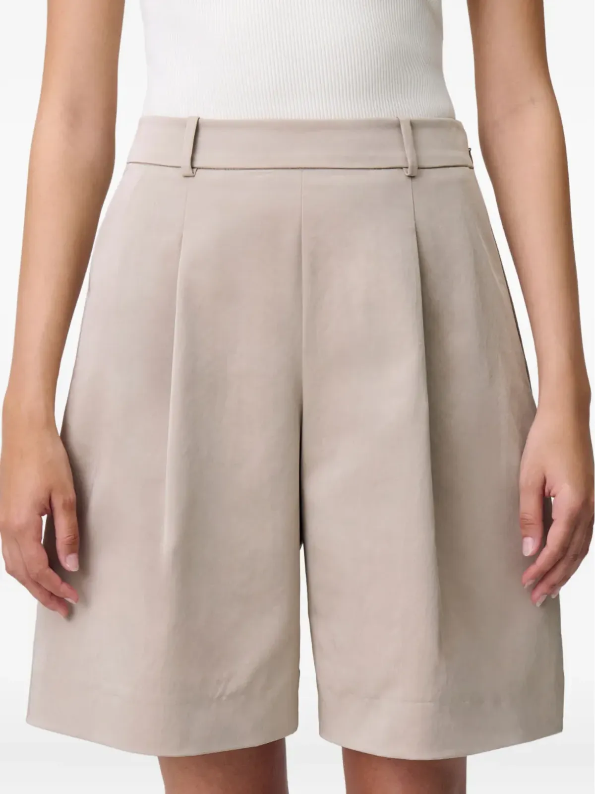 Claudie Pierlot プリーツベルマダショーツ - 画像5