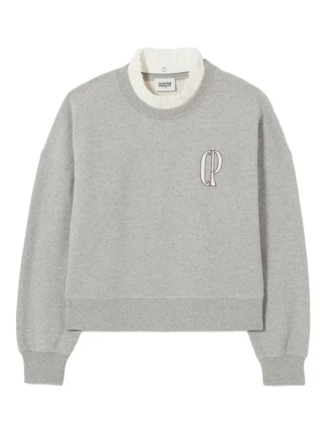 Claudie Pierlot Claudie Pierlot 刺繍ロゴ入りスウェットの商品画像