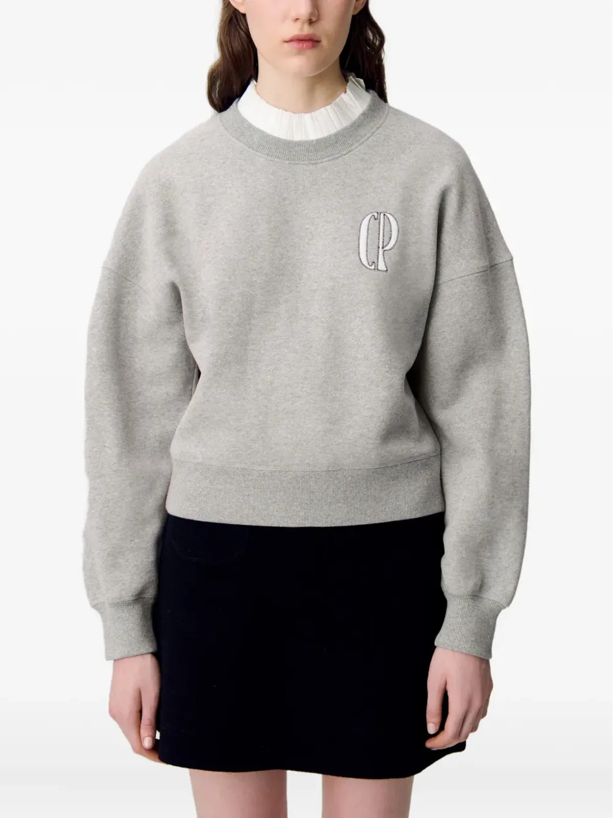 Claudie Pierlot 刺繍ロゴ入りスウェット - 画像3