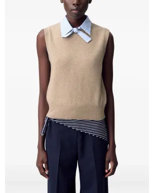 Claudie Pierlot ノースリーブ ウールトップ - サムネイル5