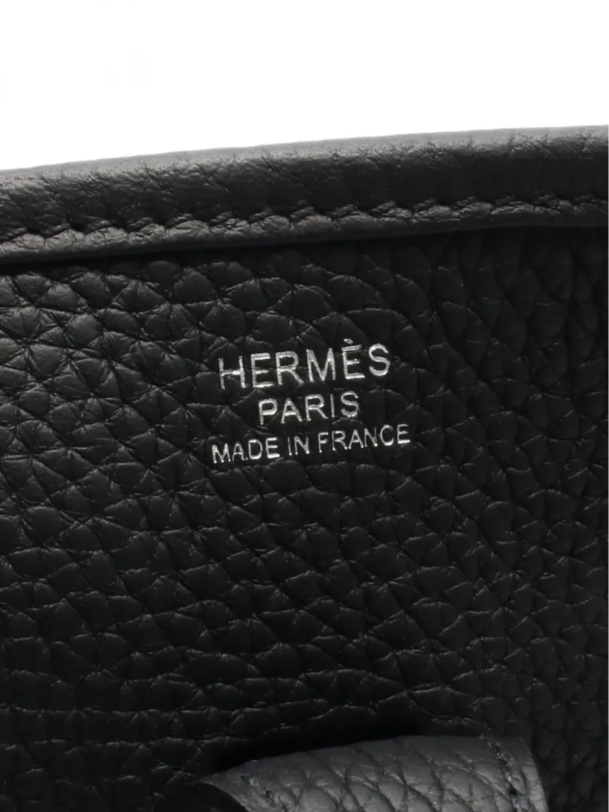 Hermès ビンテージ Evelyn 3 Troyes ショルダーバッグ ブラック - 画像5