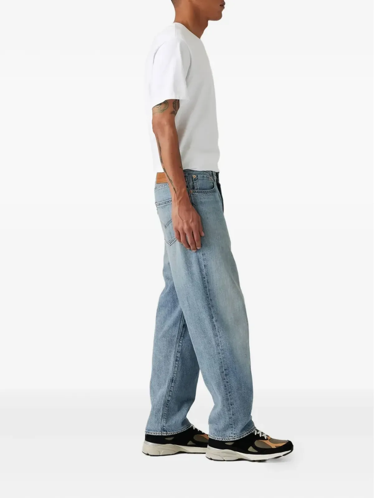 Levi's ファイブポケットデザインジーンズ ブルー - 画像3