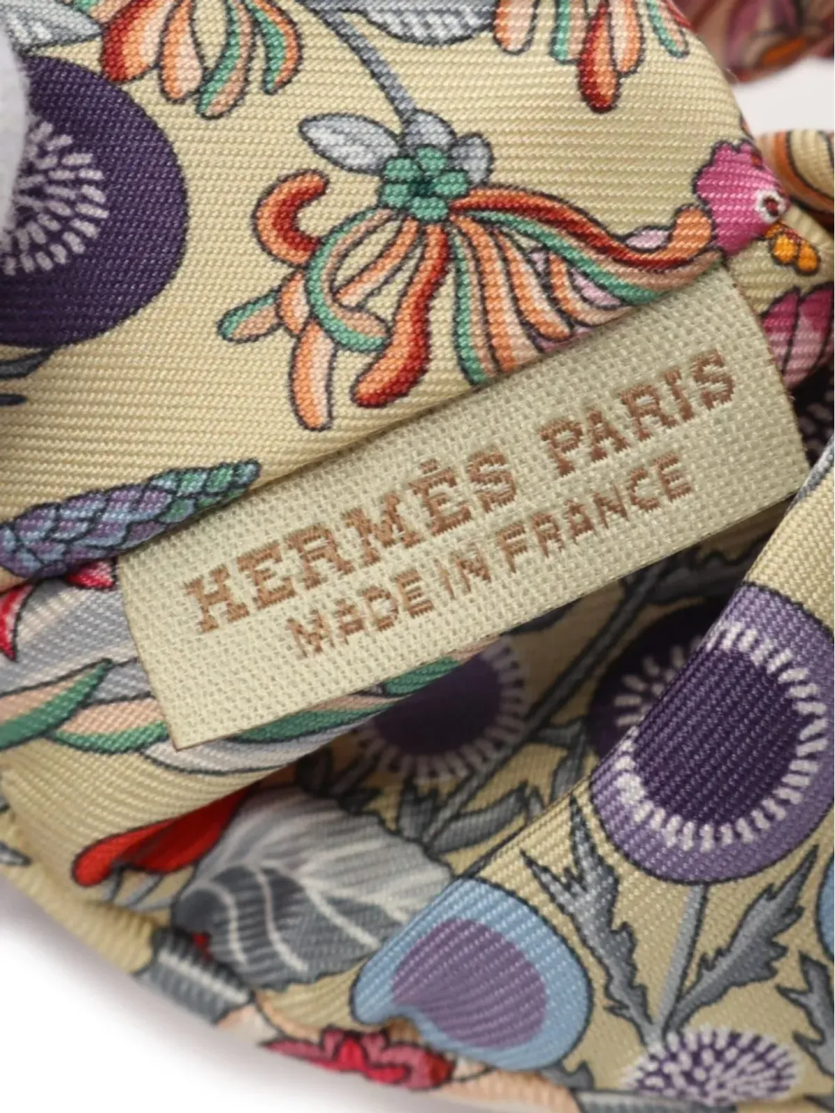 Hermès Pre-Owned ハーパー・アヴァロン シュシュ - 画像3