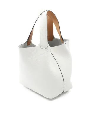 Hermès ビンテージ 2025 ピコタン ロック PM トートバッグ - ホワイト - サムネイル2