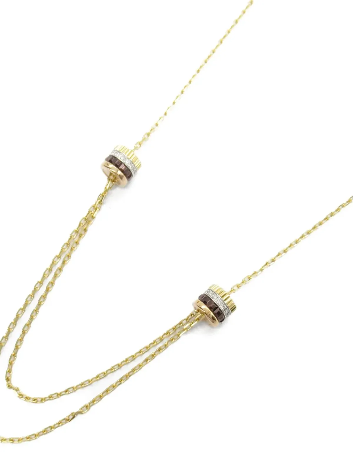 Boucheron Pre-Owned クアトレ クラシック ダイヤモンド ネックレス - 画像3
