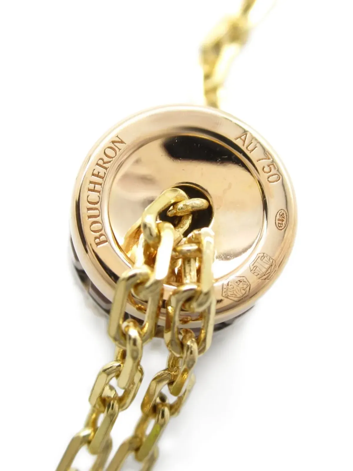 Boucheron Pre-Owned クアトレ クラシック ダイヤモンド ネックレス - 画像4