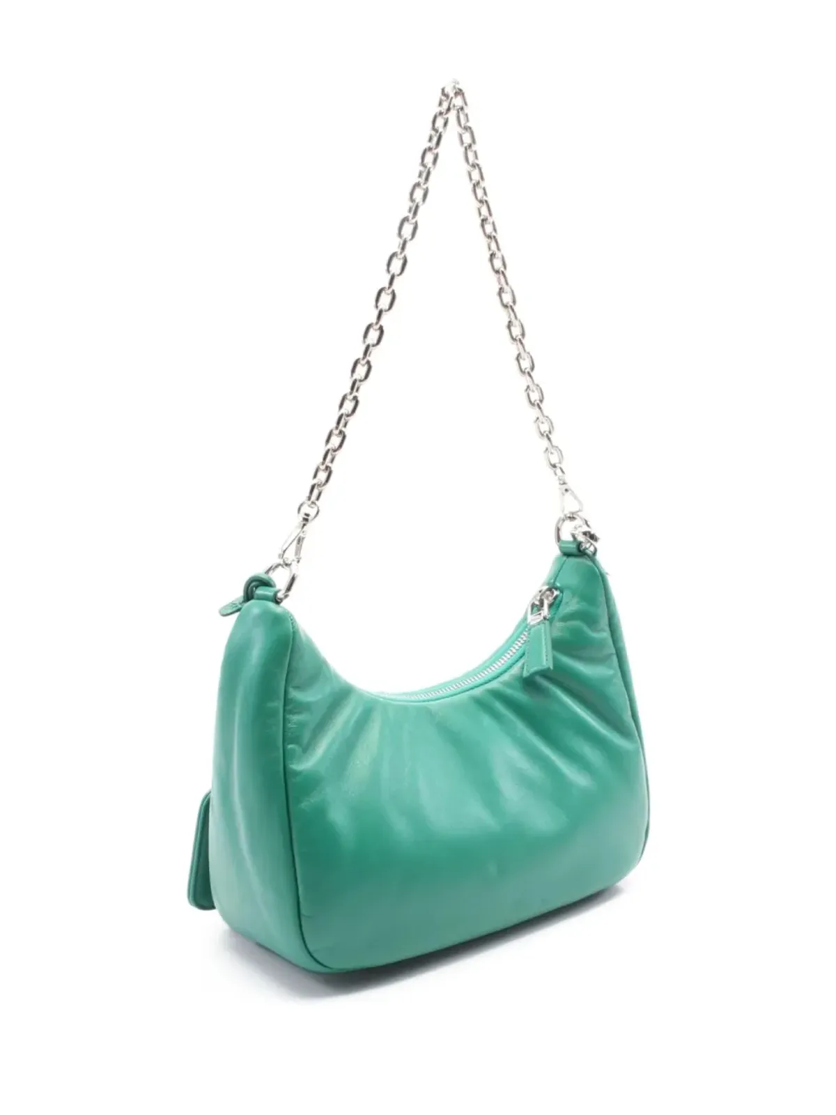Prada ビンテージ 2010年代 リエディション 2006 ツーウェイハンドバッグ グリーン - 画像2