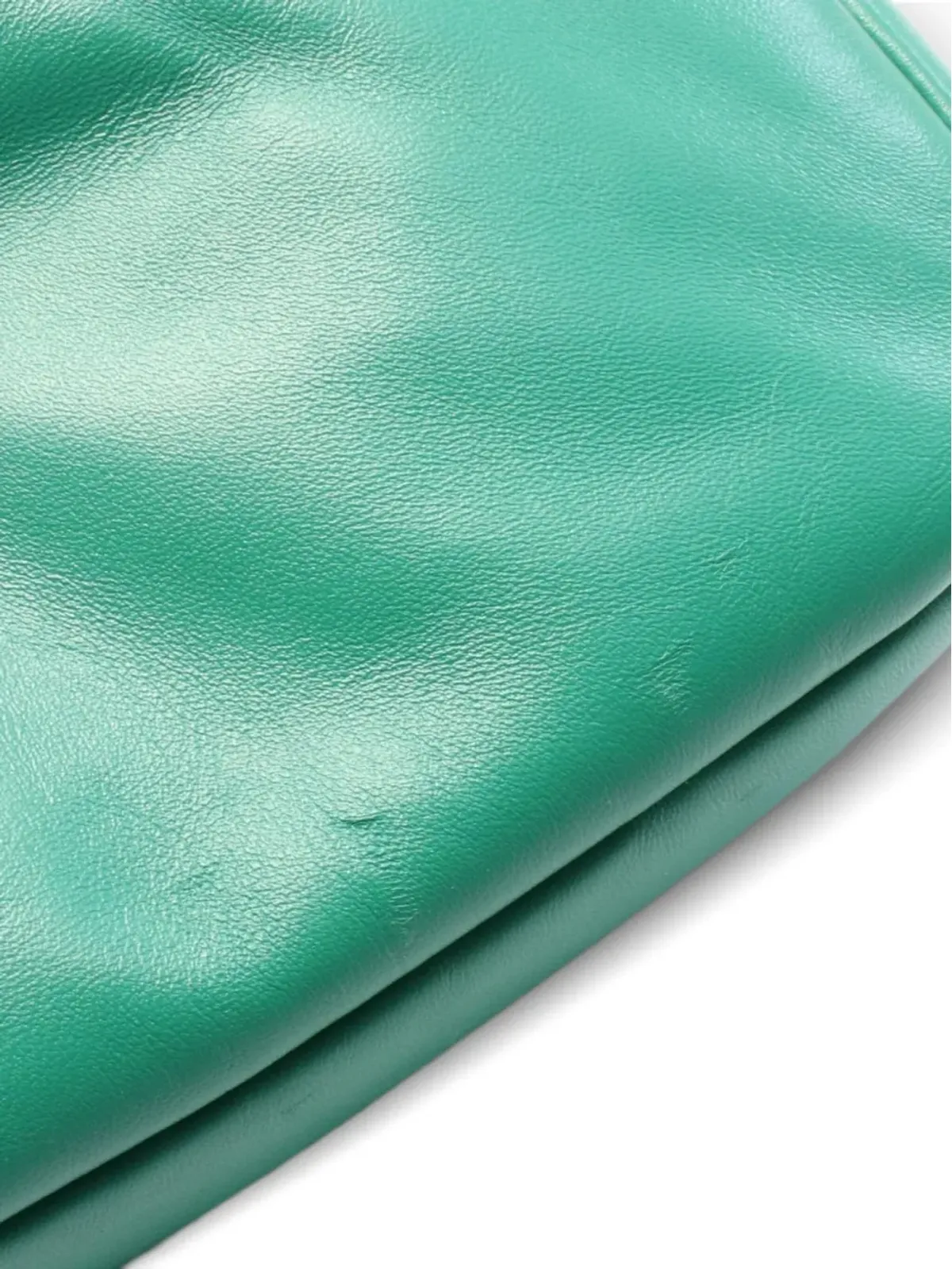 Prada ビンテージ 2010年代 リエディション 2006 ツーウェイハンドバッグ グリーン - 画像3